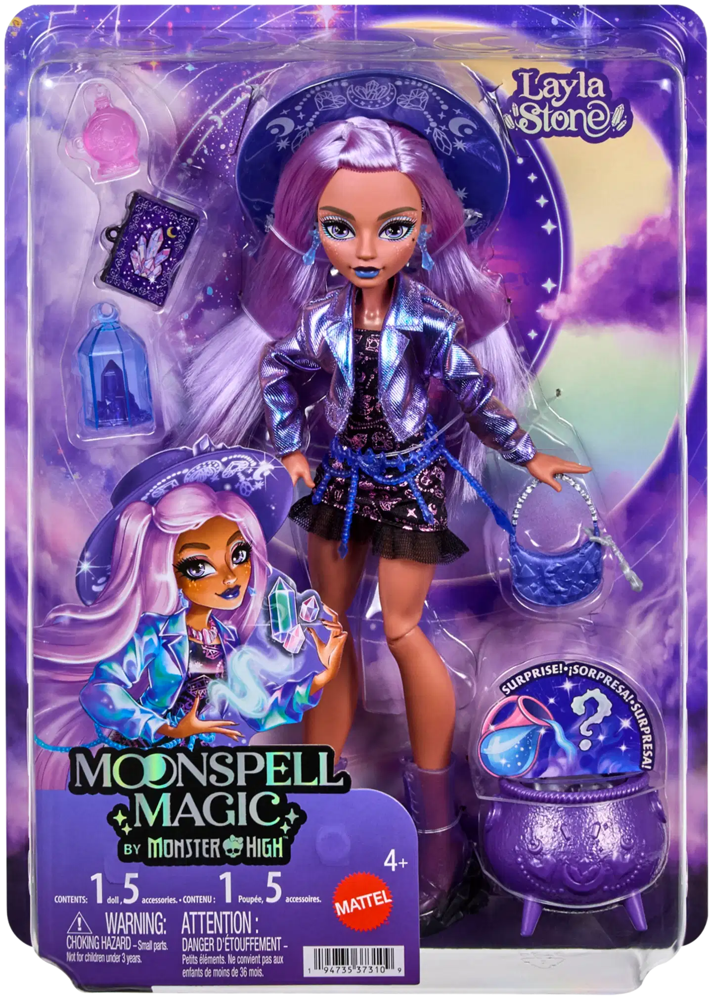 Monster High Moonspell Magic Crystal -nukke - 2