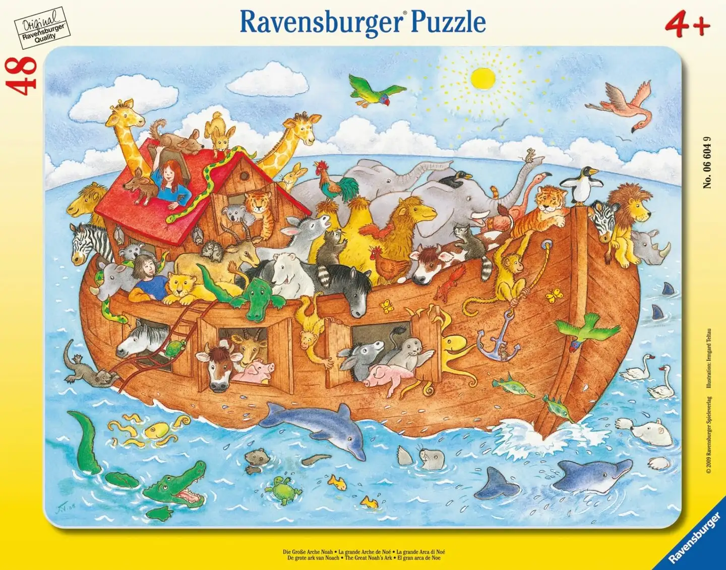 Ravensburger lasten palapeli, erilaisia - 2