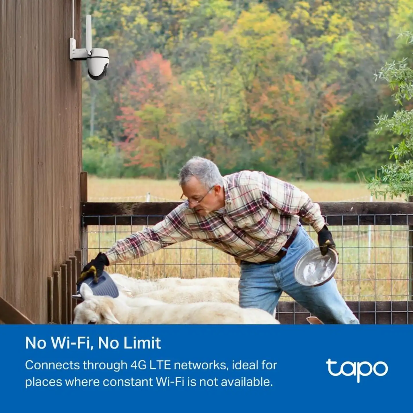 TP-Link Tapo C501GW PAN/TILT 4G -valvontakamera ulkokäyttöön - 9
