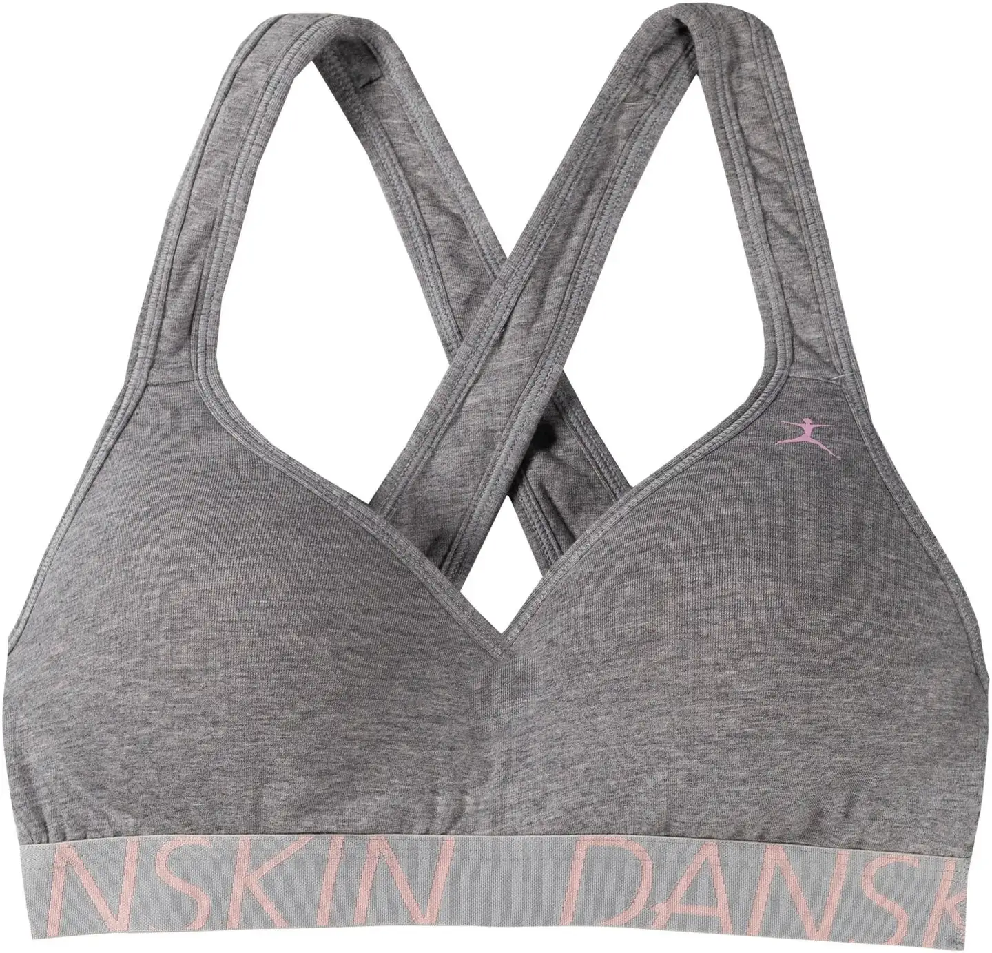 Danskin naisten bralette-rintaliivit - Grey melange