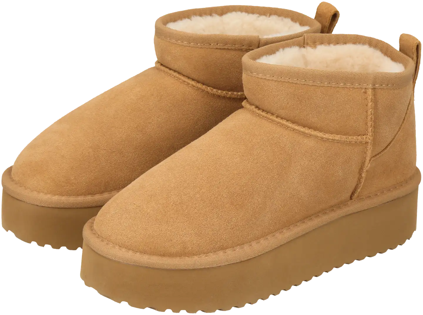 WKLY. naisten nilkkurit Rebecca - Camel Suede - 3