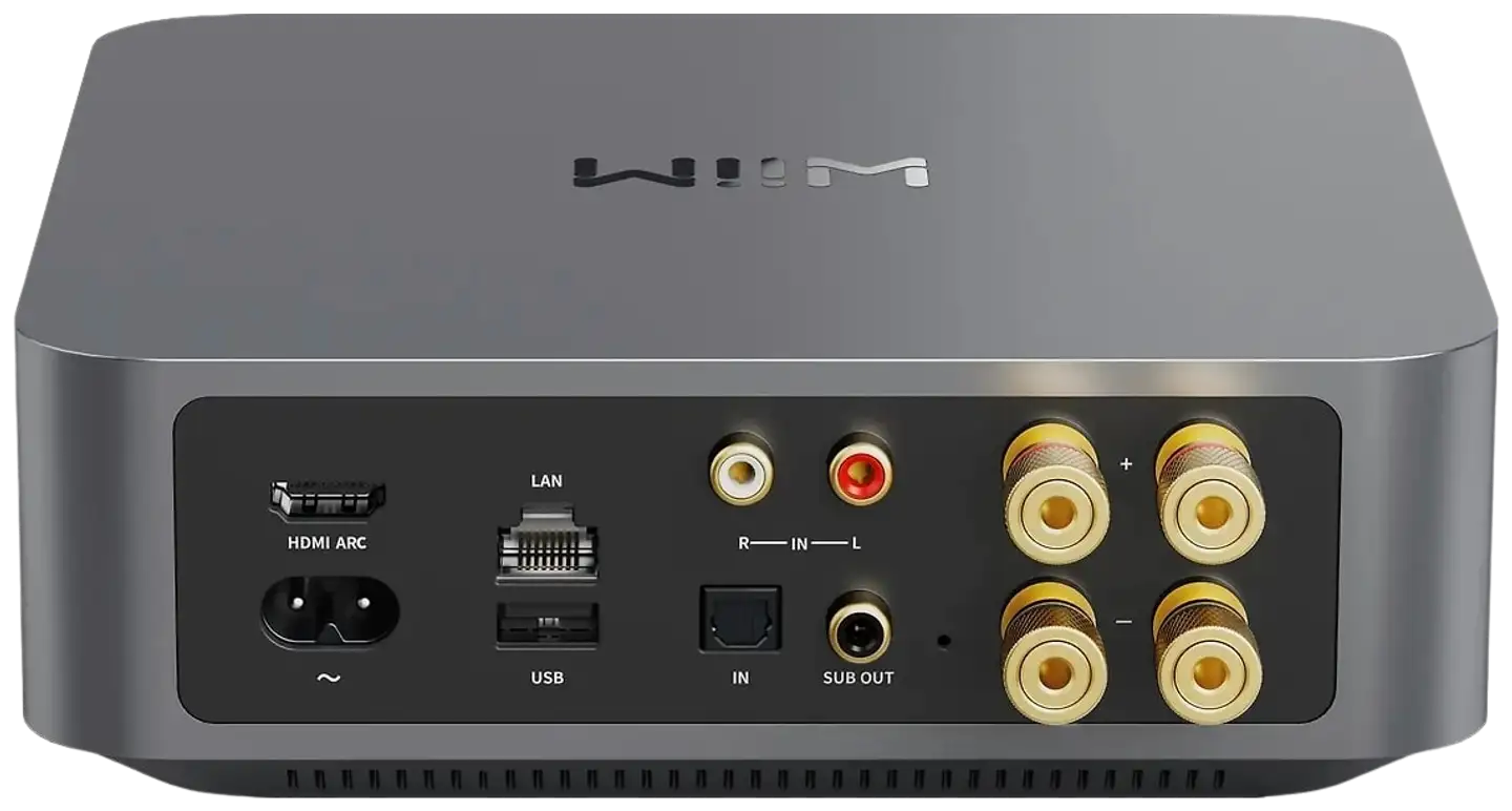 WiiM Amp, tumman harmaa - 2