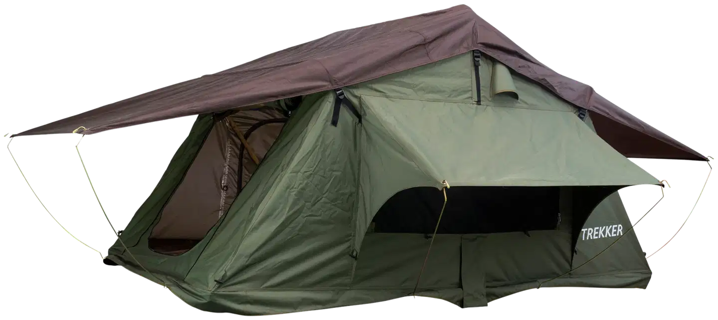 Trekker kattoteltta camper m, vihreä - 10