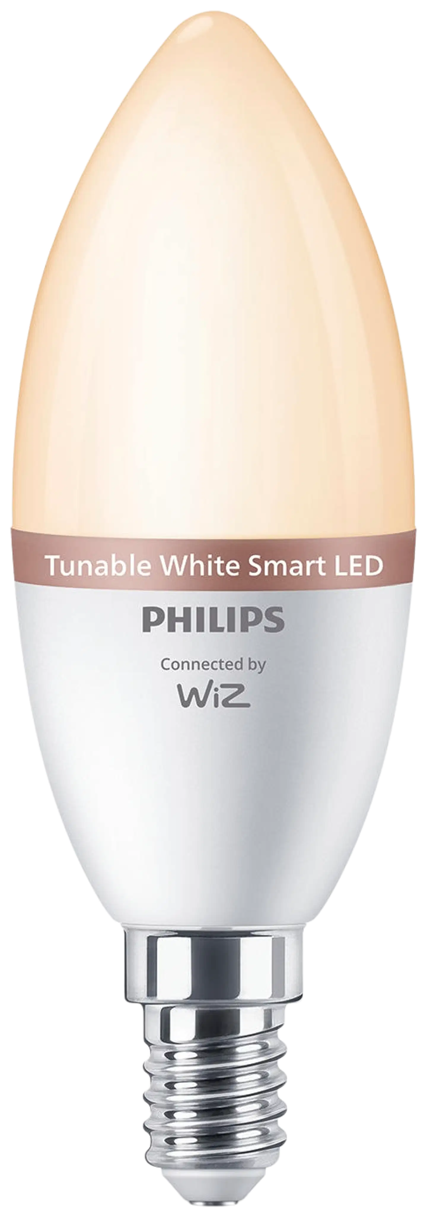 Philips Smart Lighting LED-filamenttilamppu 5W C37 E14 2700-6500K 470lm tunable white 3 kpl - 1