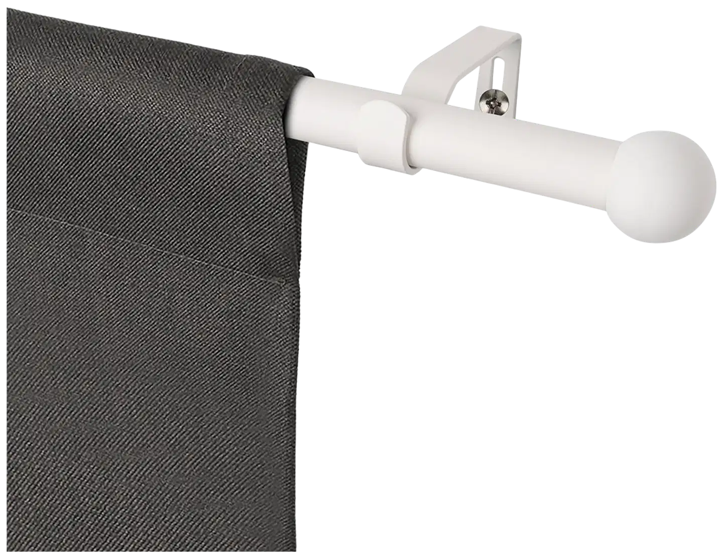 Ihanin verhotanko Elise mattavalkoinen 160-310cm 16/19mm - 1