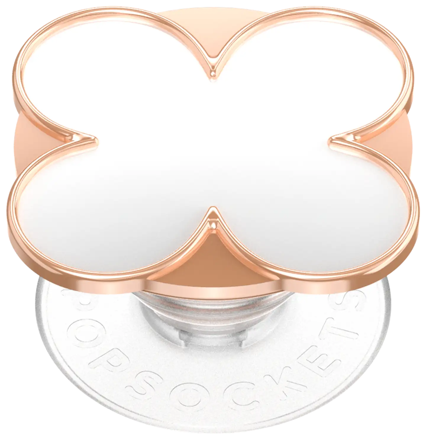 Popsockets puhelinpidike popgrip clover rose gold - 4