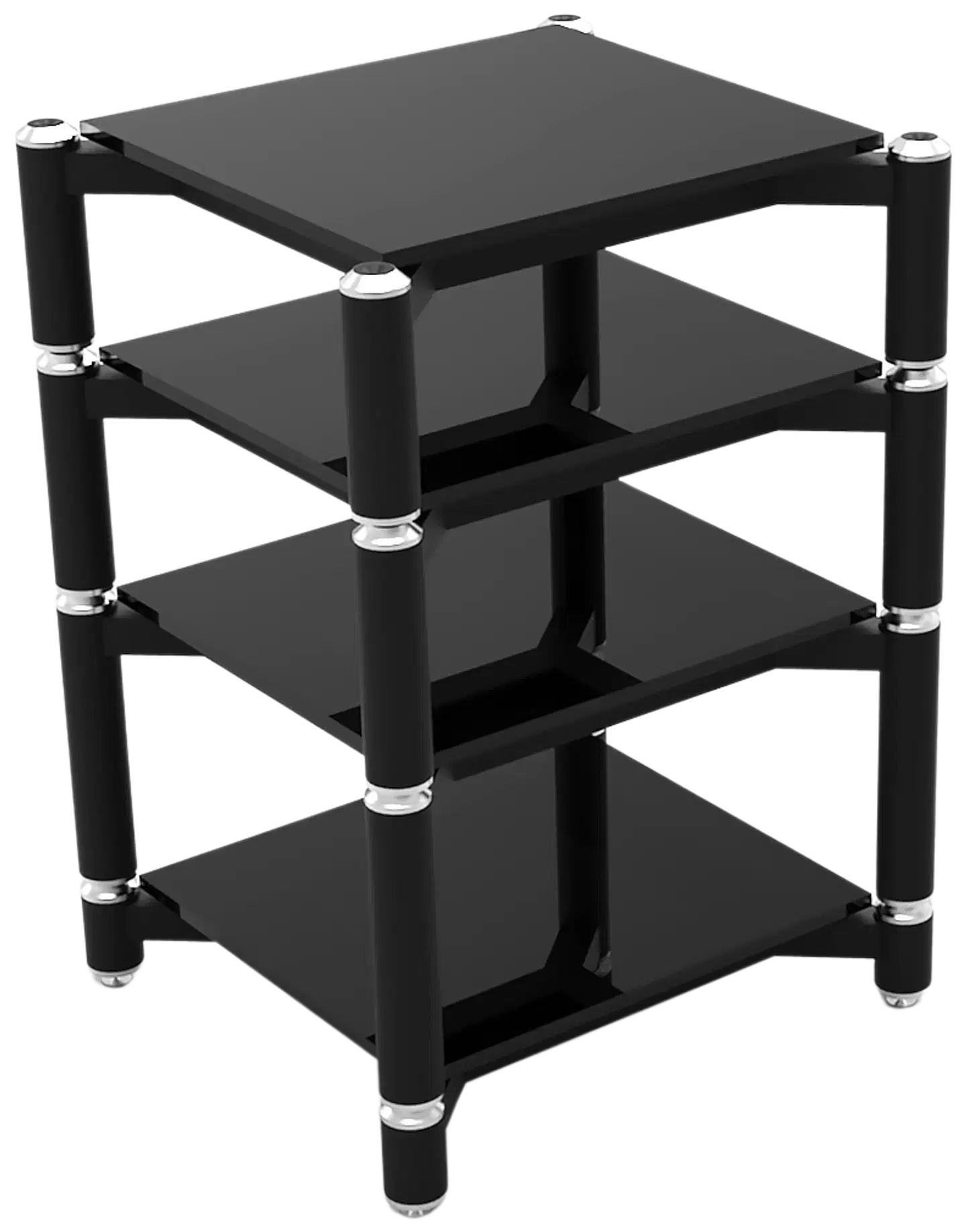 Norstone Spider 2 HiFi-taso musta/musta lasi - 2