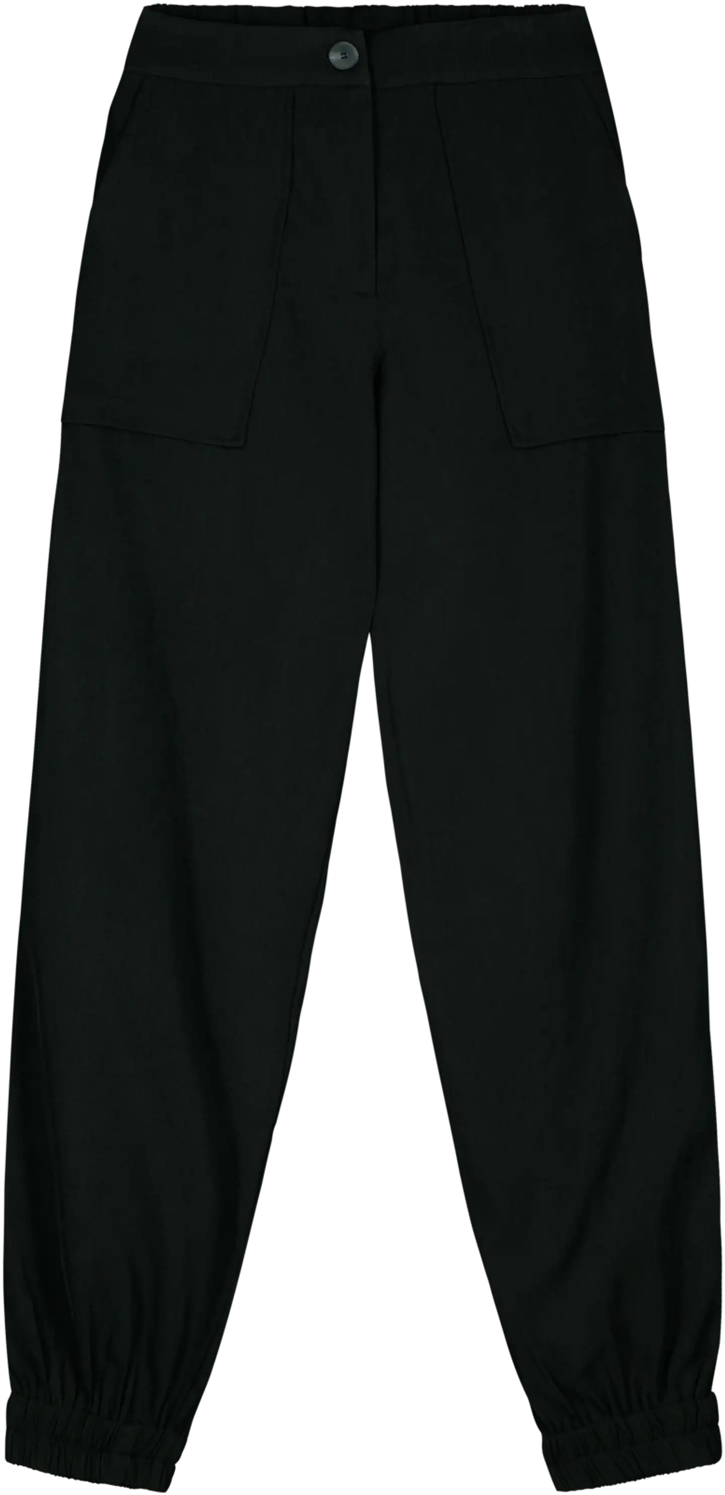 WKLY. naisten housut 222W340318 - BLACK - 1