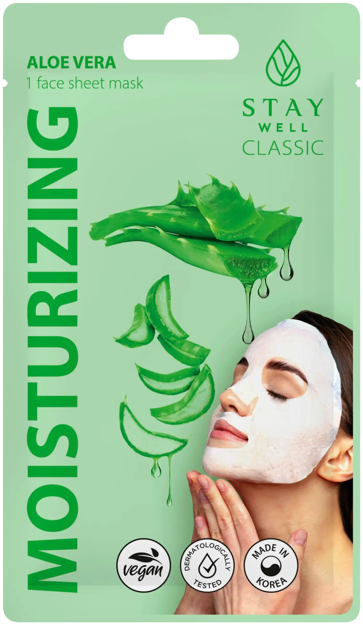 Stay WELL Classic Mask Aloe Moisturizing