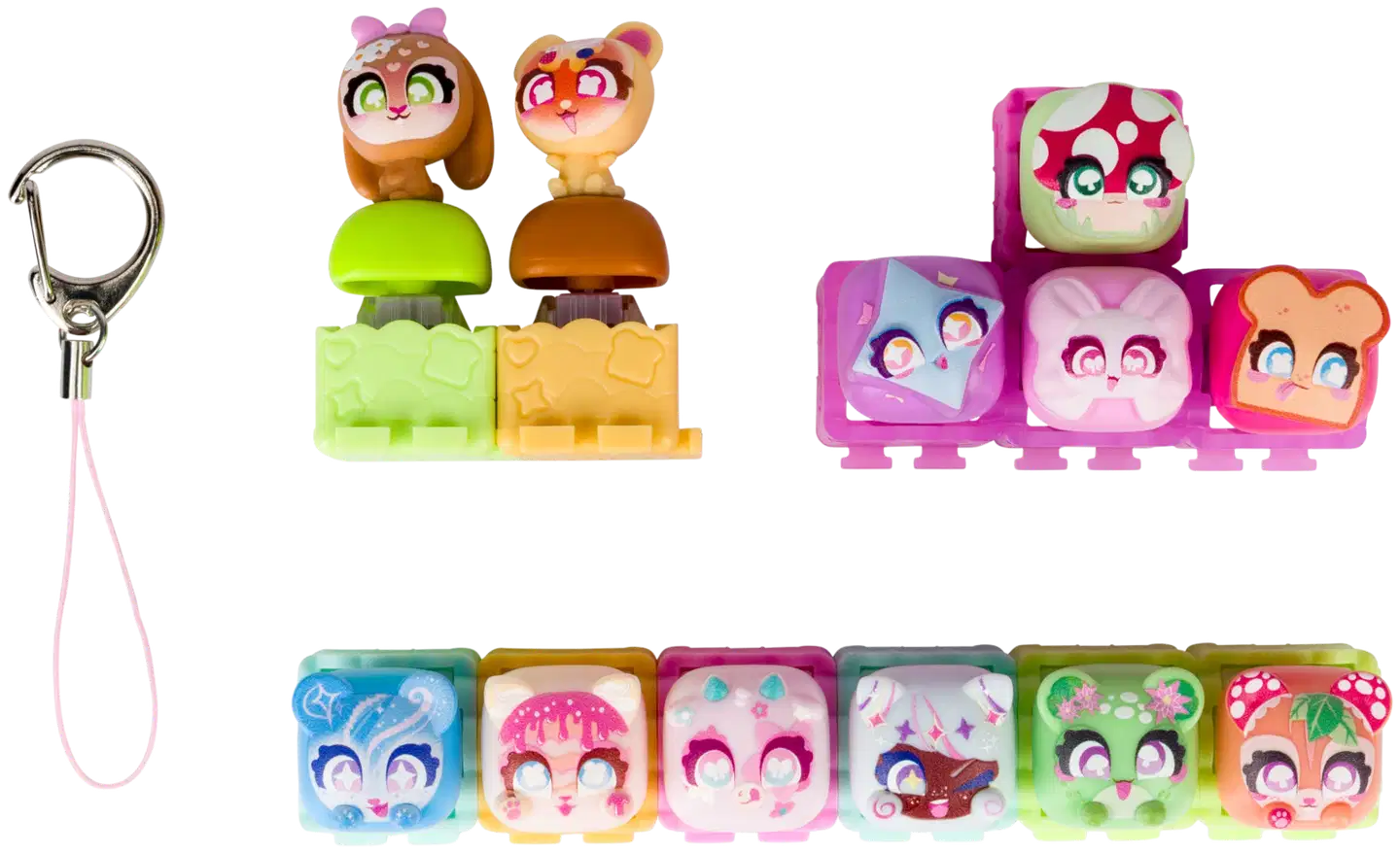 Clickeez Keyboard Mega Pack fidgetleikkisetti - 6