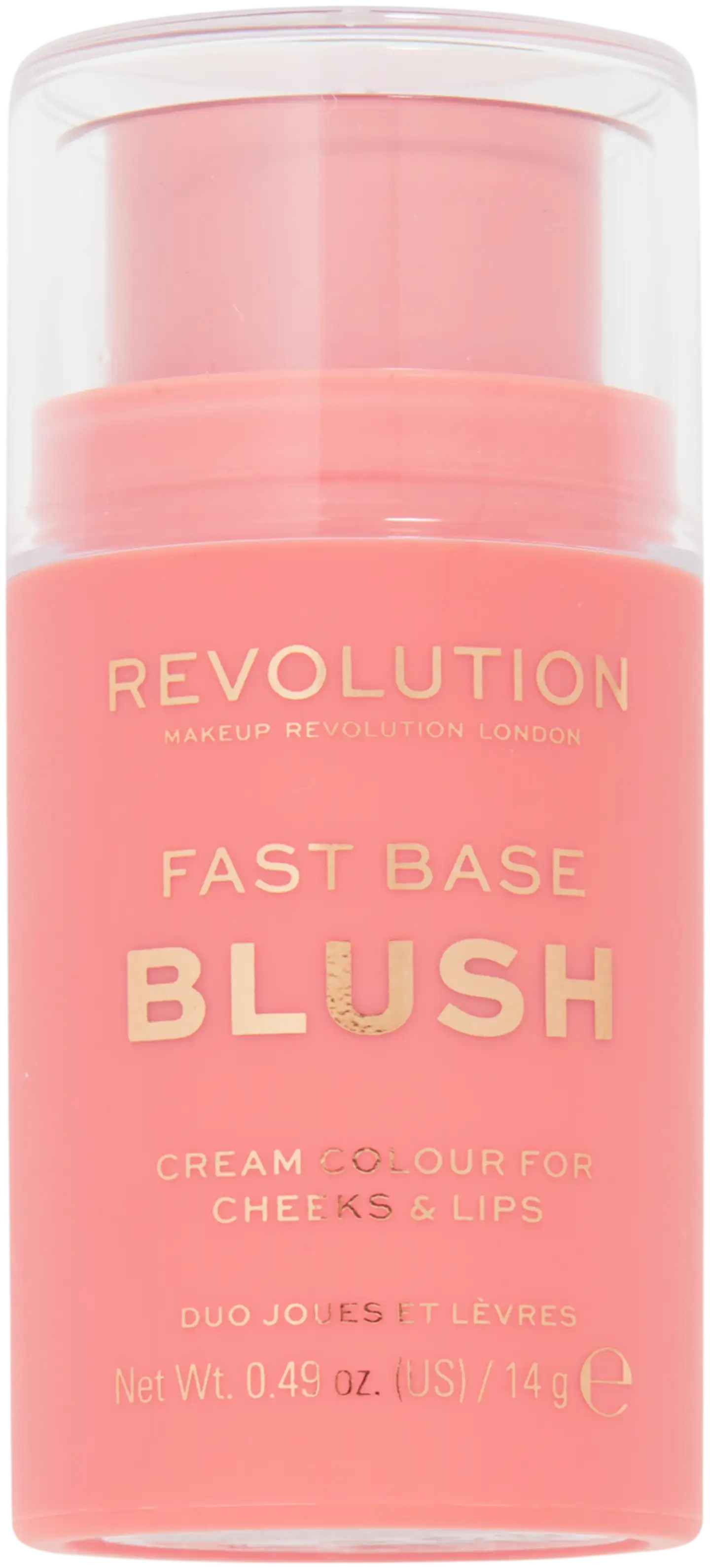 Makeup Revolution Fast Base Stick poskipunapuikko Bare 14g - Peach - 1