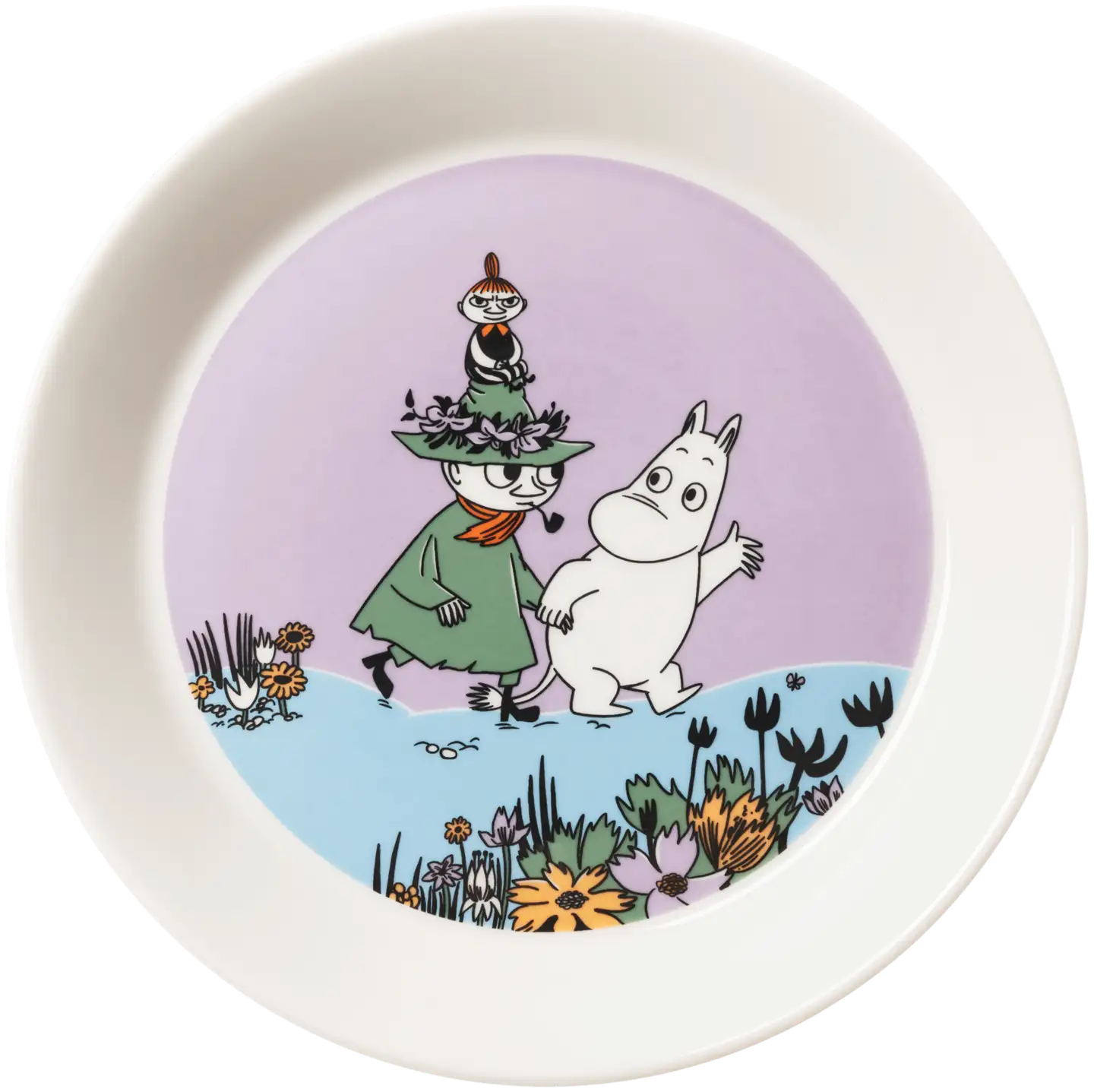 Moomin Arabia Muumi Sydänystävät lautanen 19cm - 1