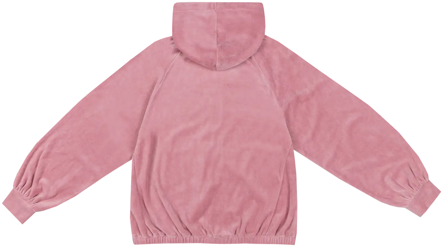 Danskin naisten velourhuppari DCA25002 - Lilas 16-1708TCX - 2