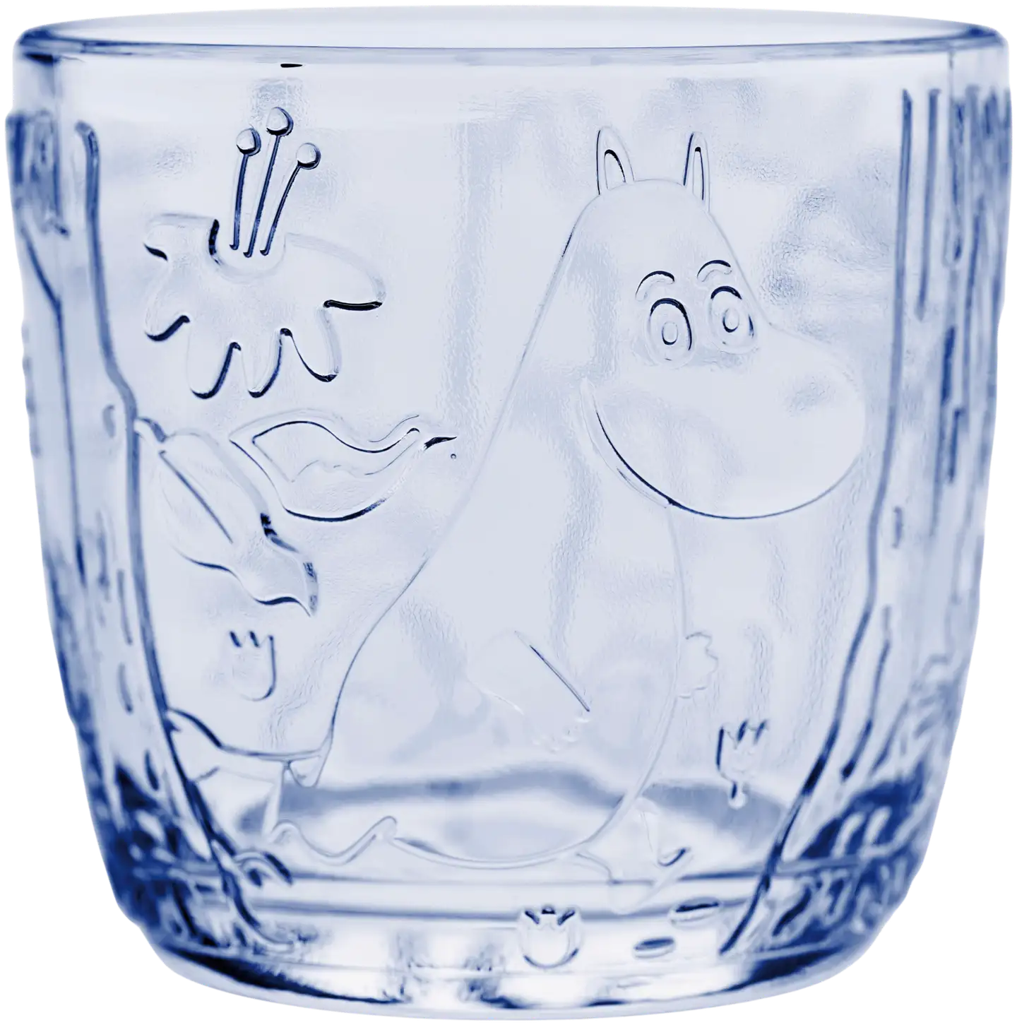 Moomin Arabia Muumi juomalasi 28cl vedensininen 2kpl