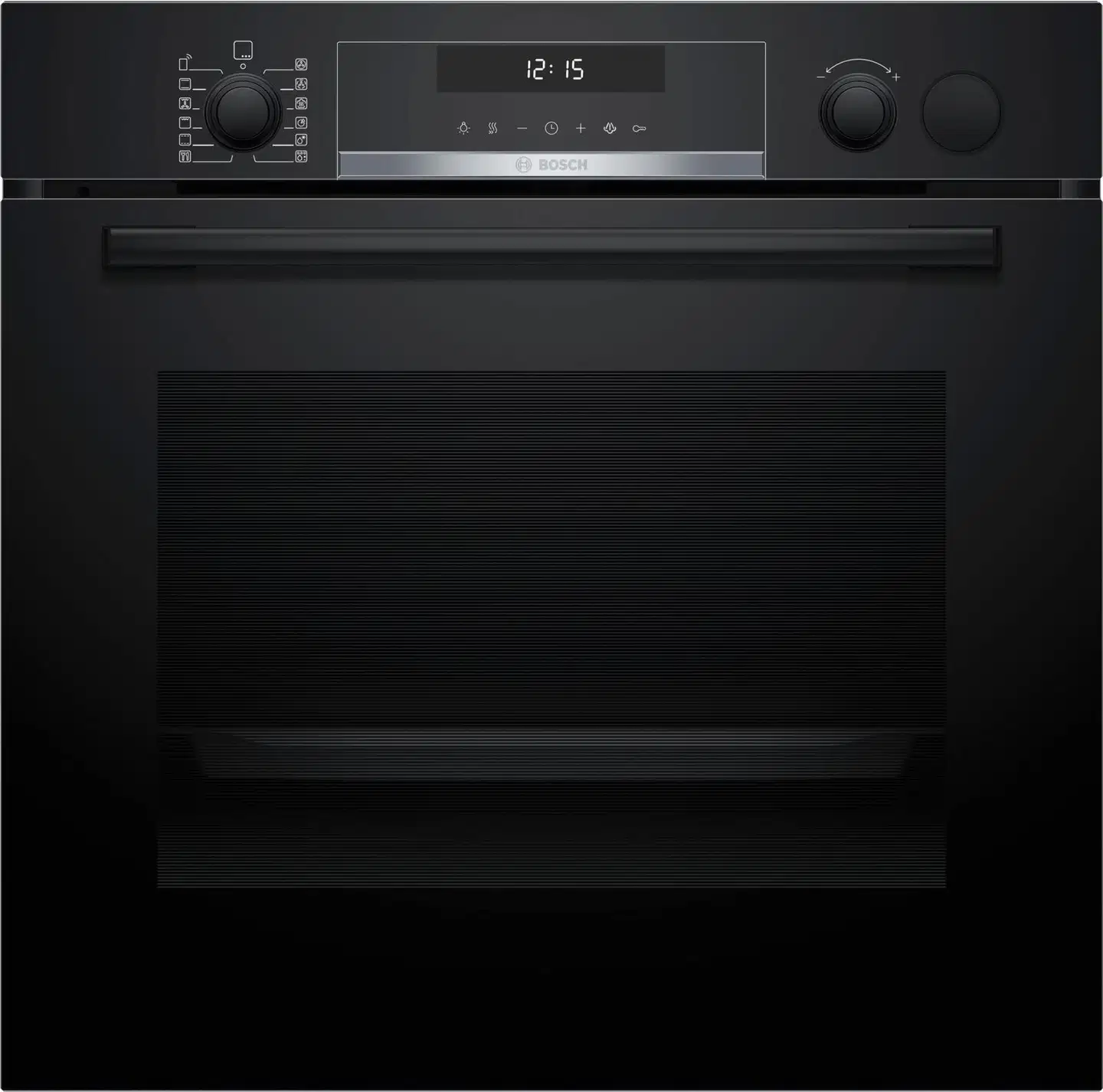 Bosch Serie 6 uuni lisähöyrytoiminnolla 60 x 60 cm musta - 1