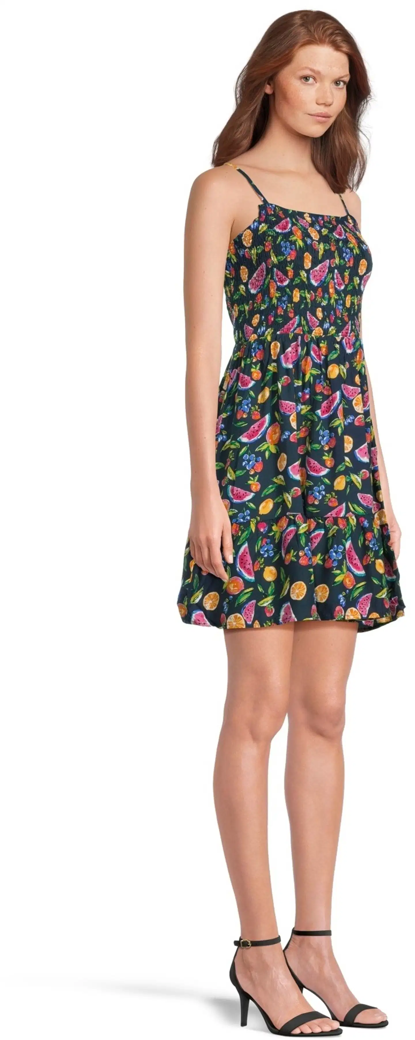 WKLY. naisten lyhyt olkainmekko 218W120430 - Fruits - 4