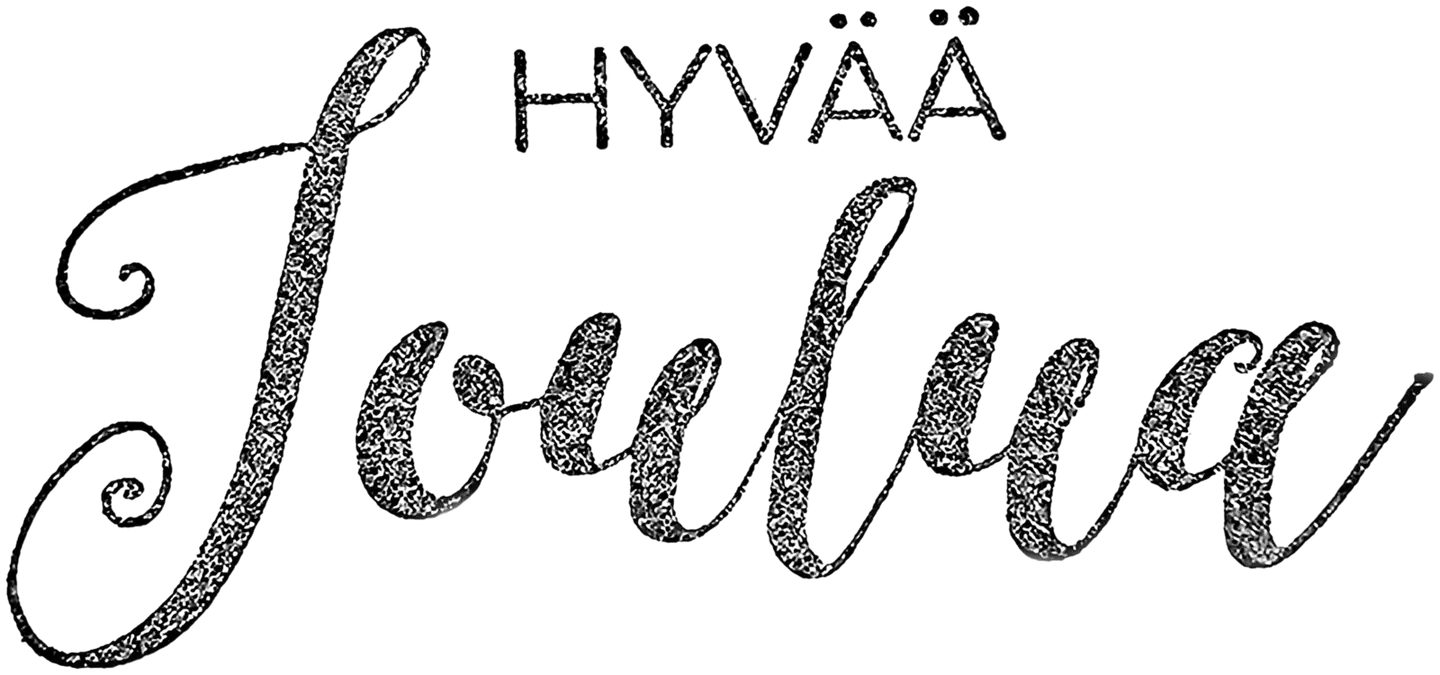 J.K. Primeco leimasin Hyvää joulua 4 - 2