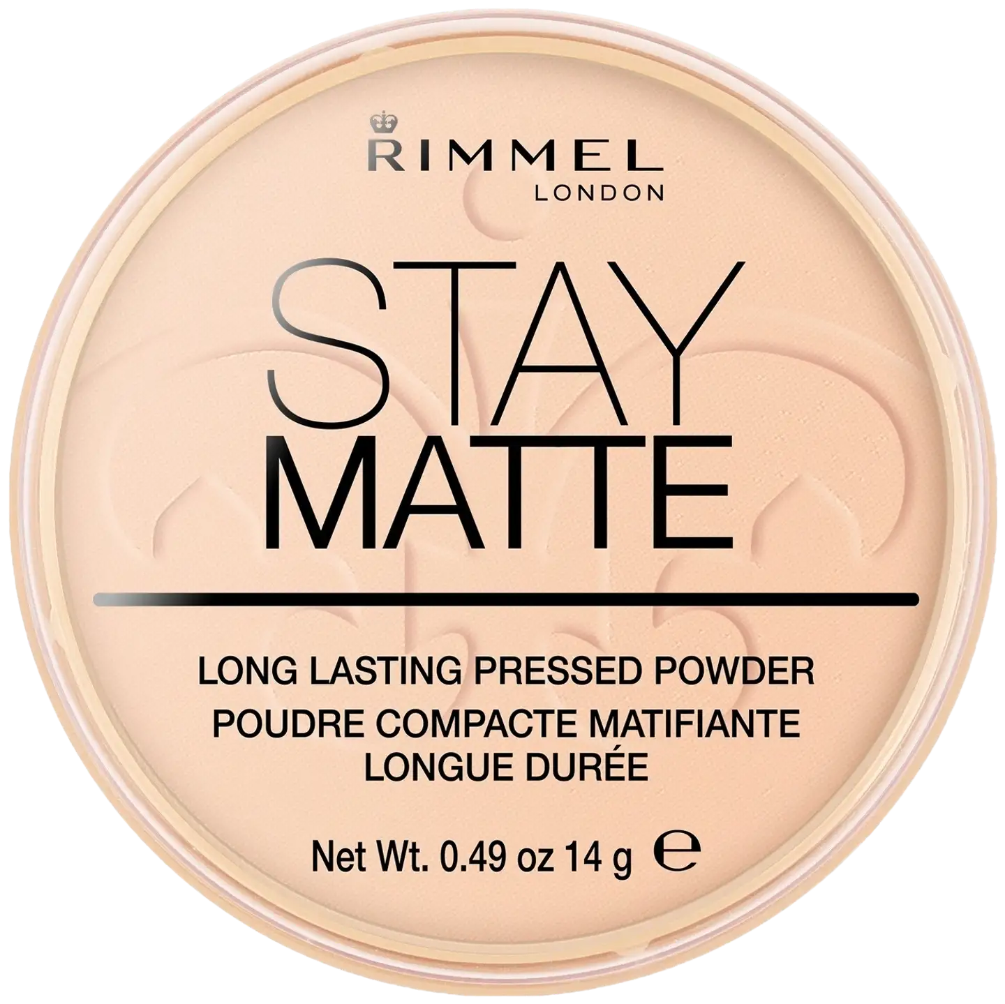 Rimmel 14g Stay Matte Pressed Powder 001 Transparent kivipuuteri - 1