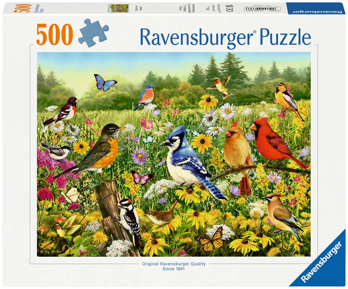 Ravensburger palapeli 500 palaa, erilaisia - 5