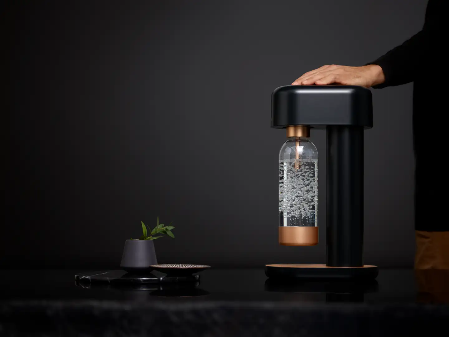 Mysoda Ruby 2 Black Copper hiilihapotuslaite - 5