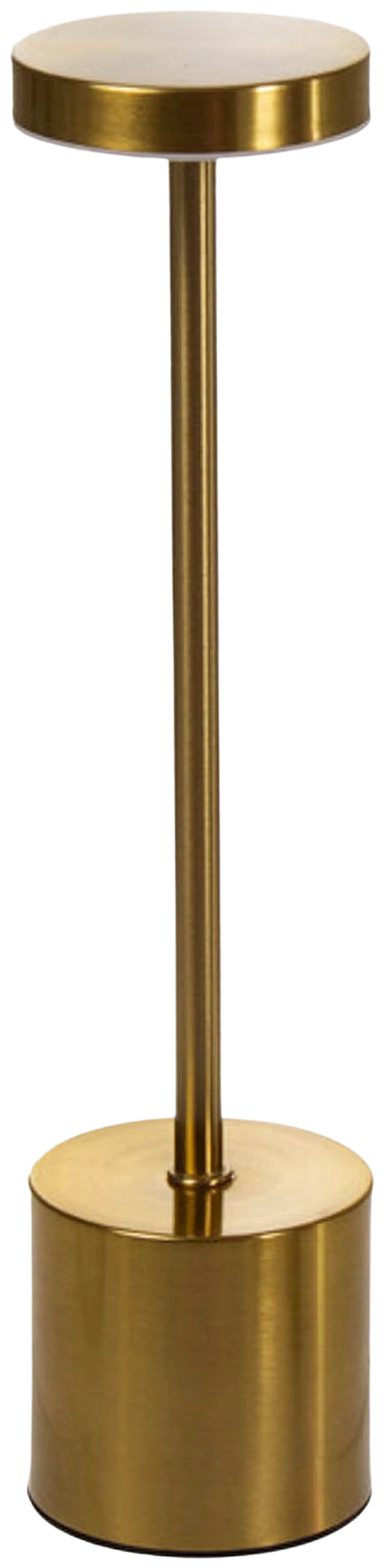 AmandaB pöytävalaisin 34cm kulta LED