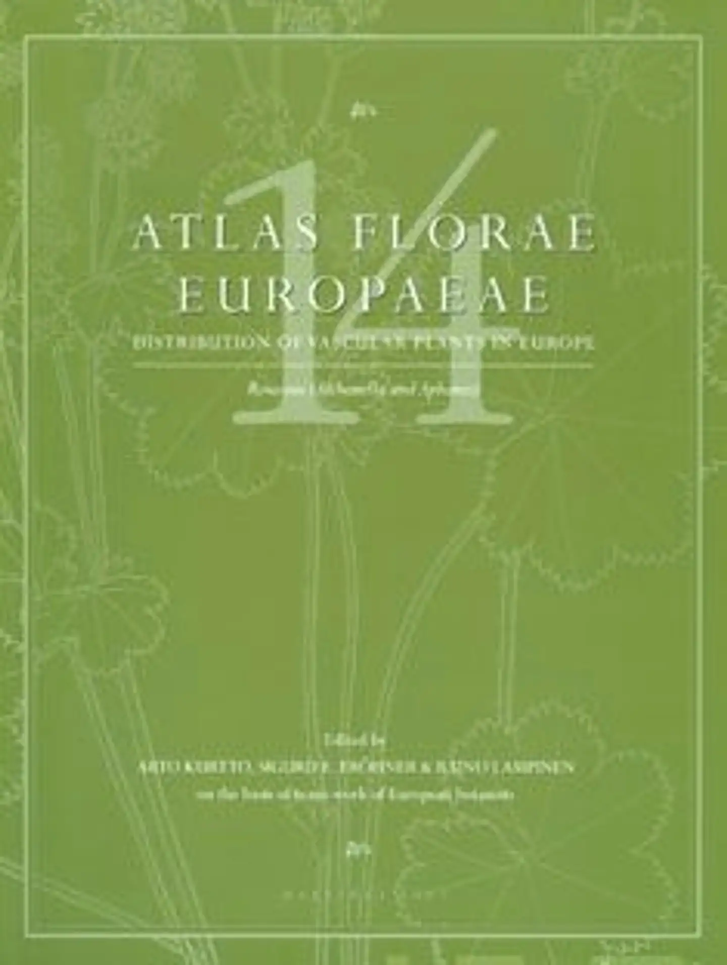 Atlas florae Europaeae 14 - distribution of vascular plants in Europe