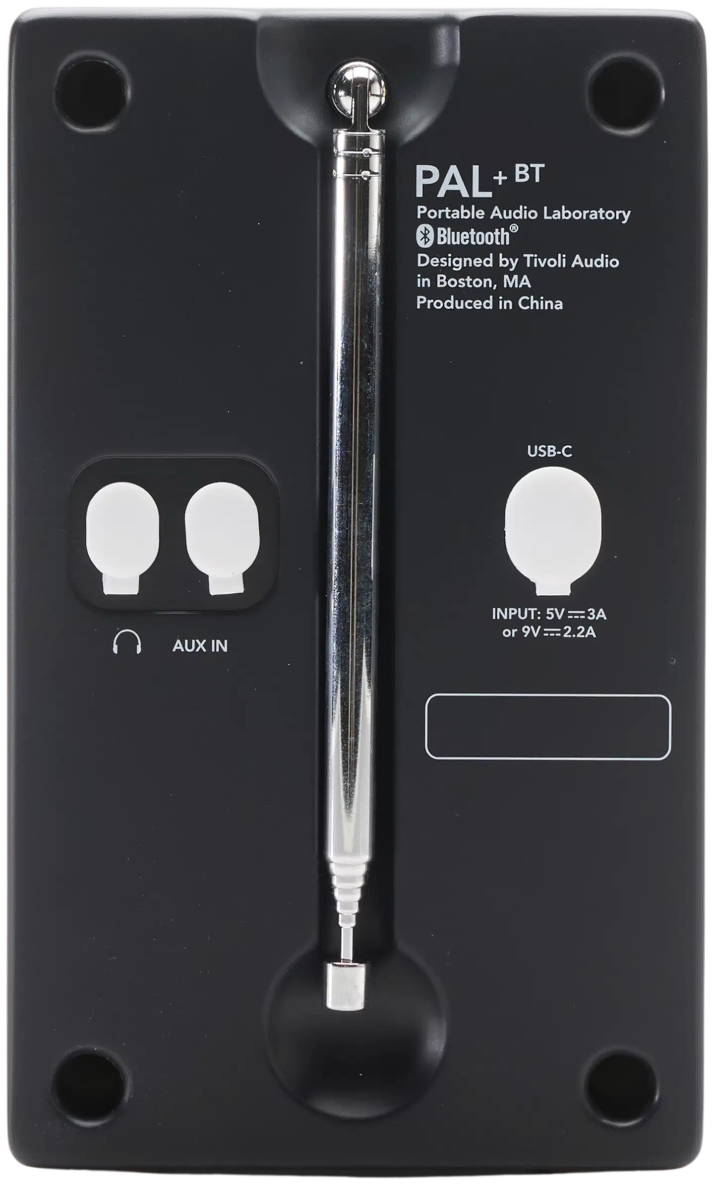Tivoli Audio kannettava DAB+/FM Bluetooth-radio PAL+ Gen.3 BT musta - 3