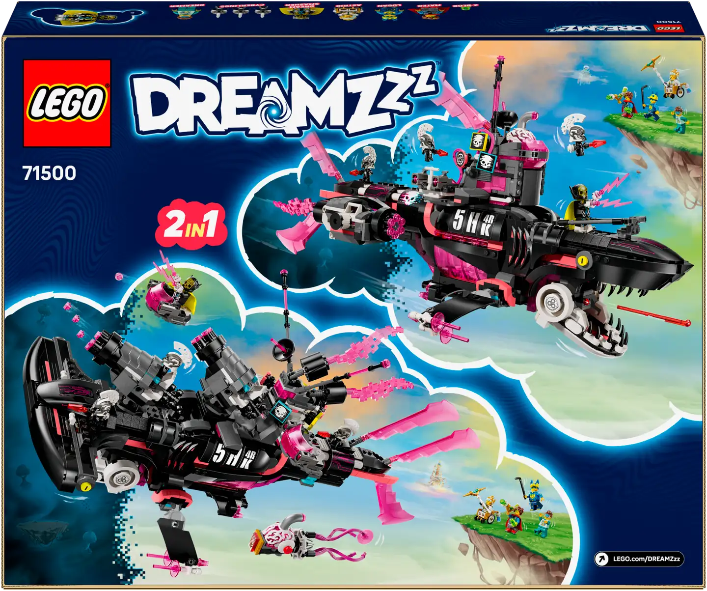 LEGO® DREAMZzz 71500 Painajaisten haisukellusvene - 3