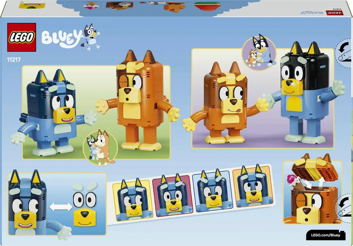 LEGO® Bluey 11217 Palikoista rakennettava Tuurin perhe - 4