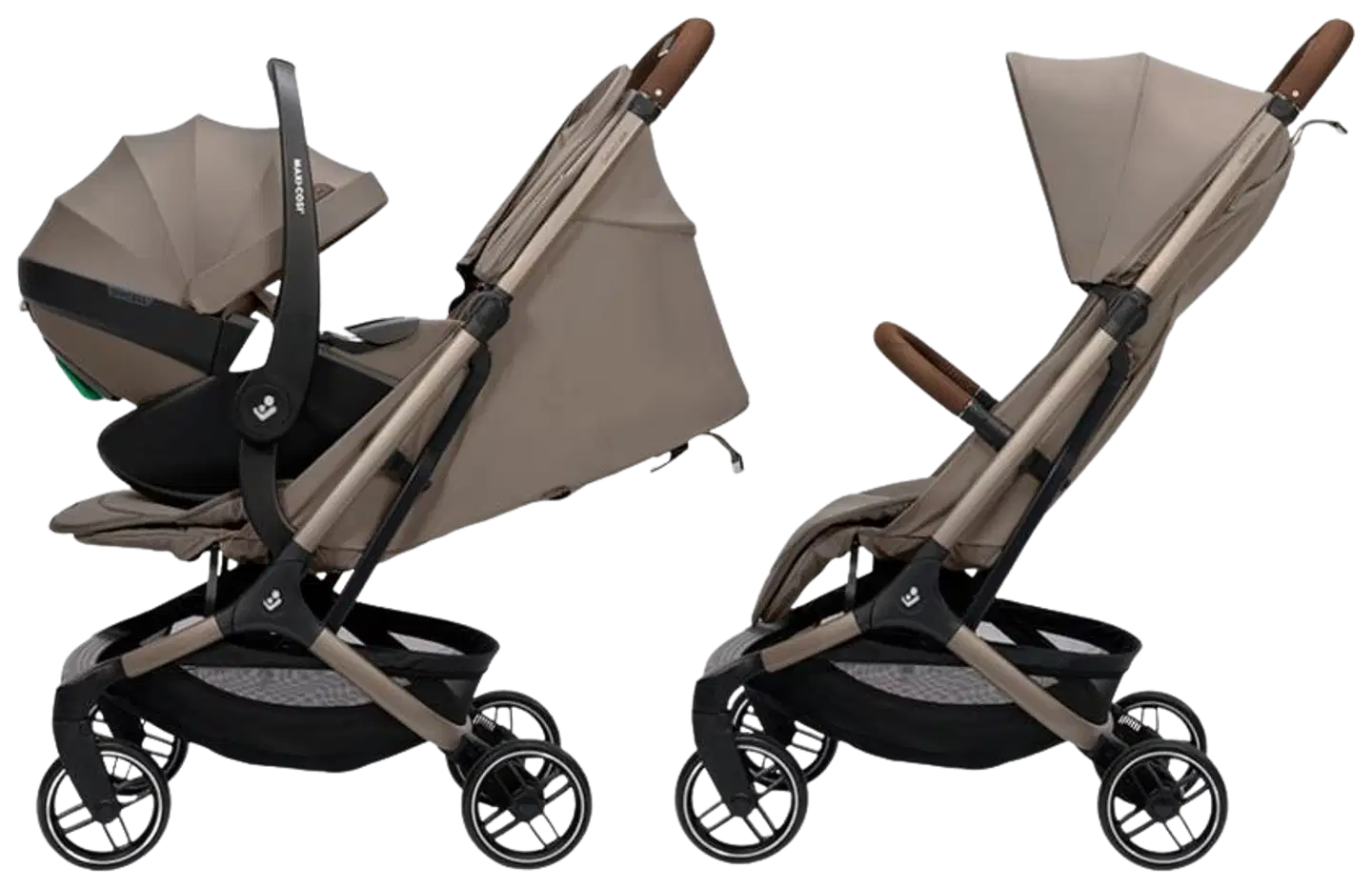 Maxi-Cosi matkarattaat Oxford Cabin ruskea - 8