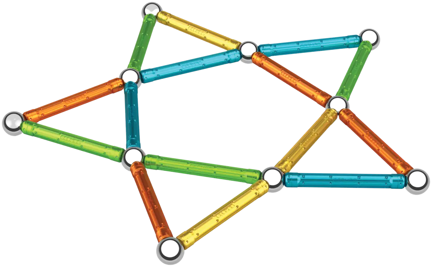 Geomag Gems Magneettirakennussetti 52 kpl - 2