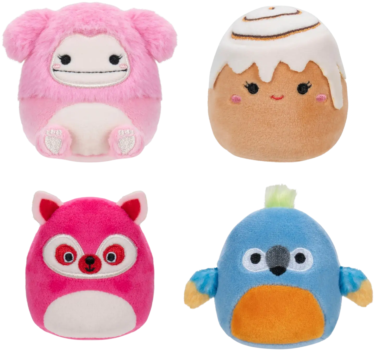 Squishmallows Micromallows hahmot 4 kpl - 2