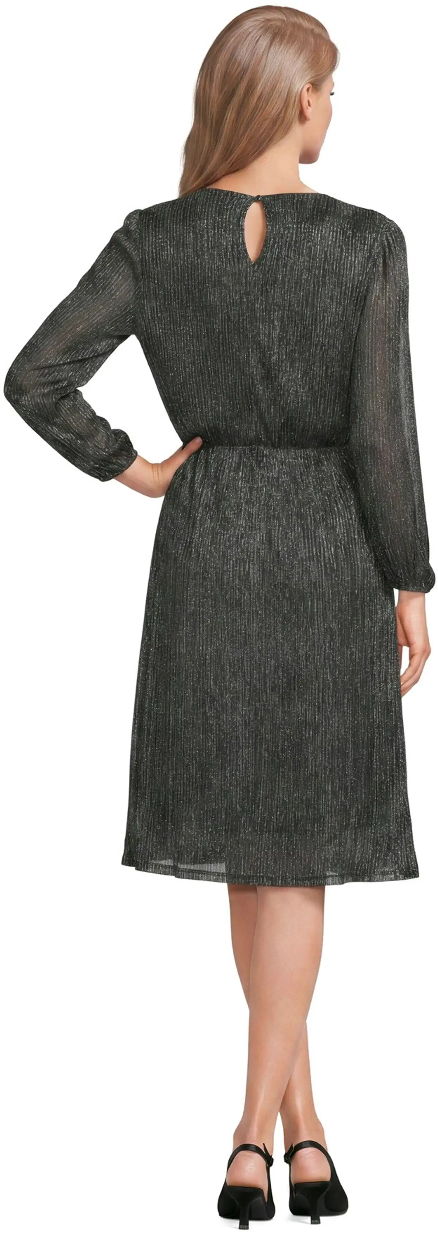 House naisten juhlamekko Mesh 218H264034 - black - 4