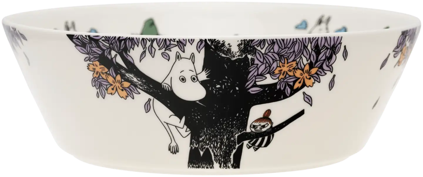 Moomin Arabia Sydänystävät tarjoilukulho 23 cm - 1