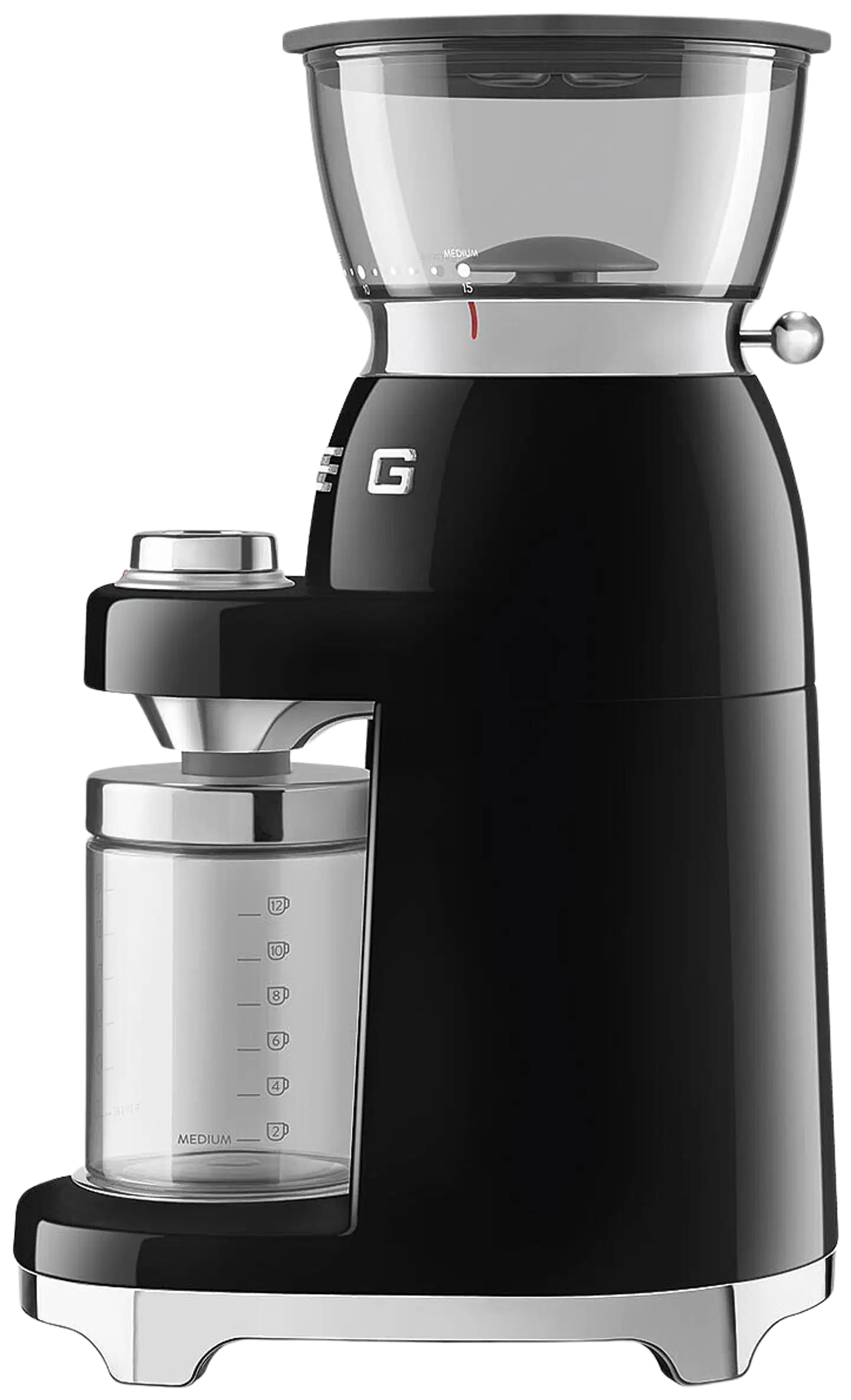 Smeg kahvimylly CGF03BLU musta - 2
