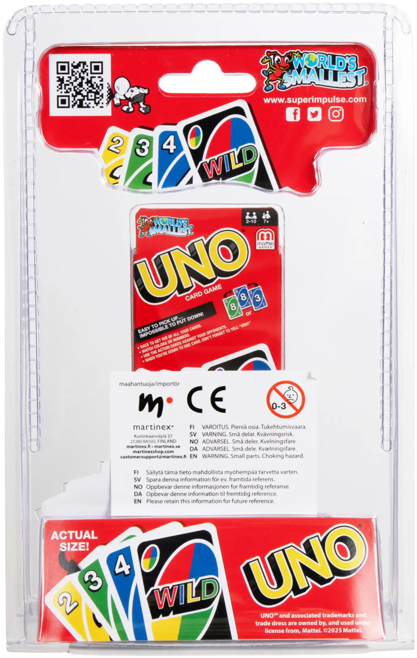 World's Smallest Uno - 3