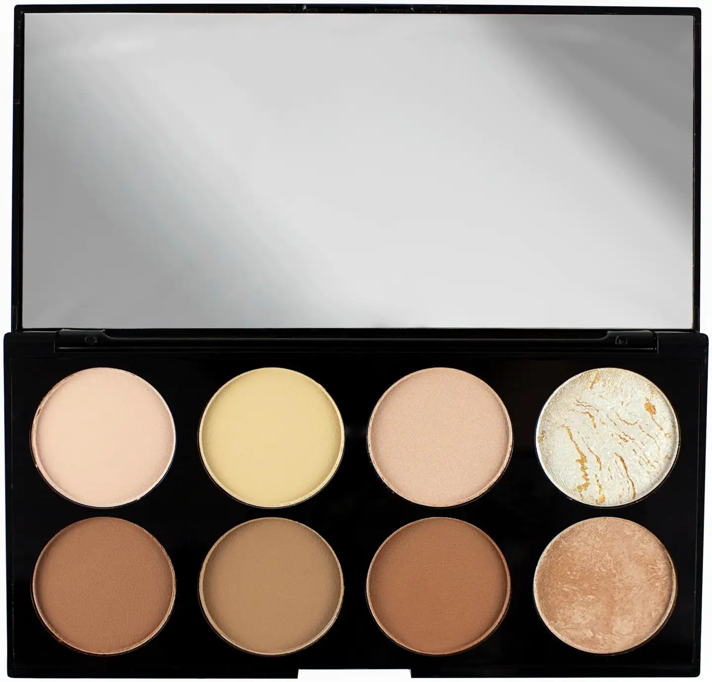 Makeup Revolution 8 Ultra Contour Palette korostus-ja varjostusväripaletti - 4