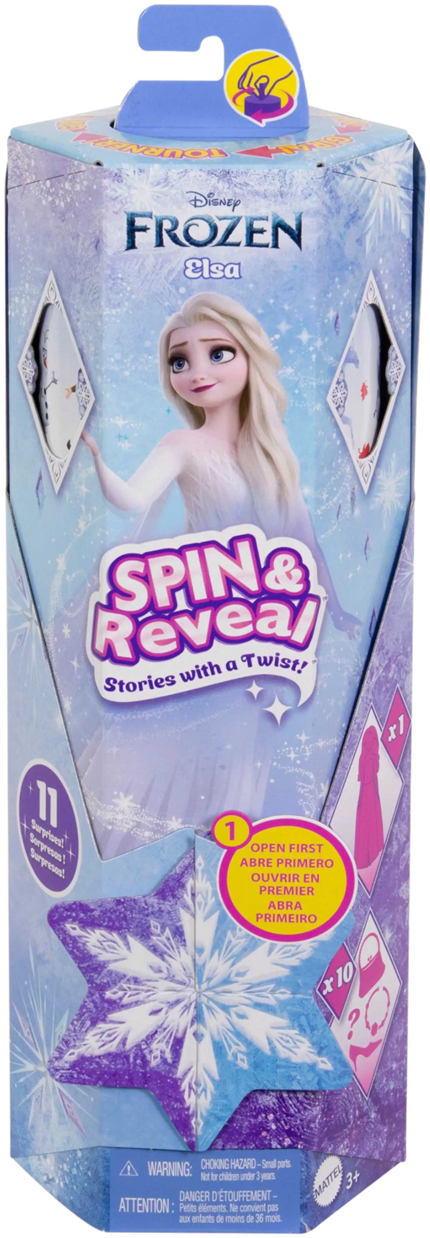 Disney Frozen Fashion Reveal Elsa -muotinukke - 4