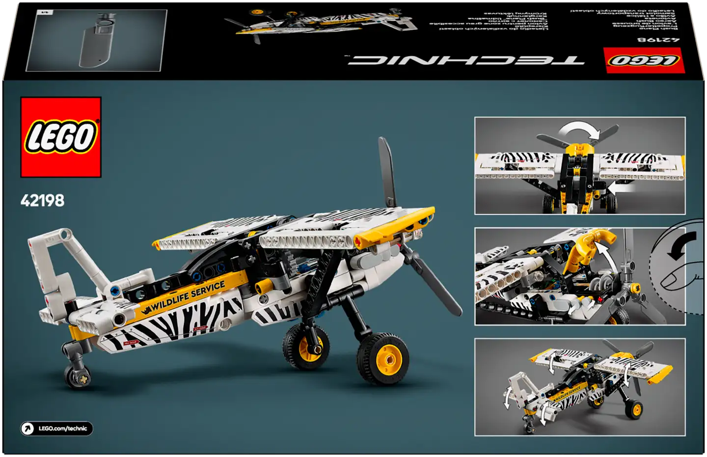 LEGO® Technic 42198 Syrjäseudun pienkone - 3