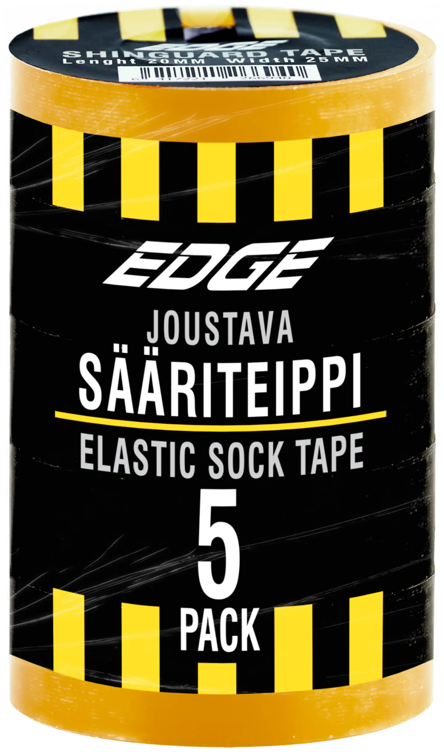 Edge sääriteippi 5rll pkt, kirkas - 2