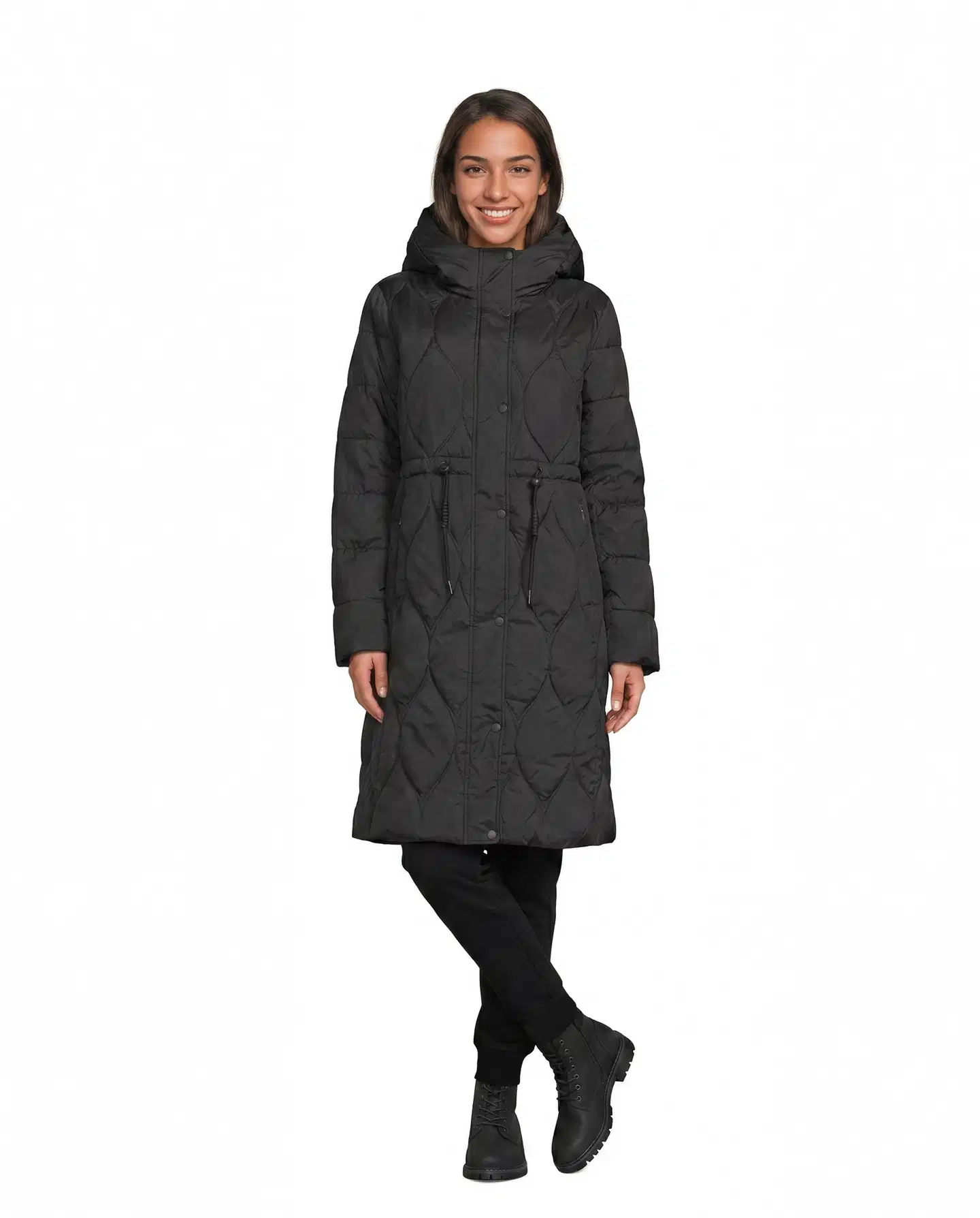 London Fog naisten kevytvanutakki 225L352667 - Black - 1