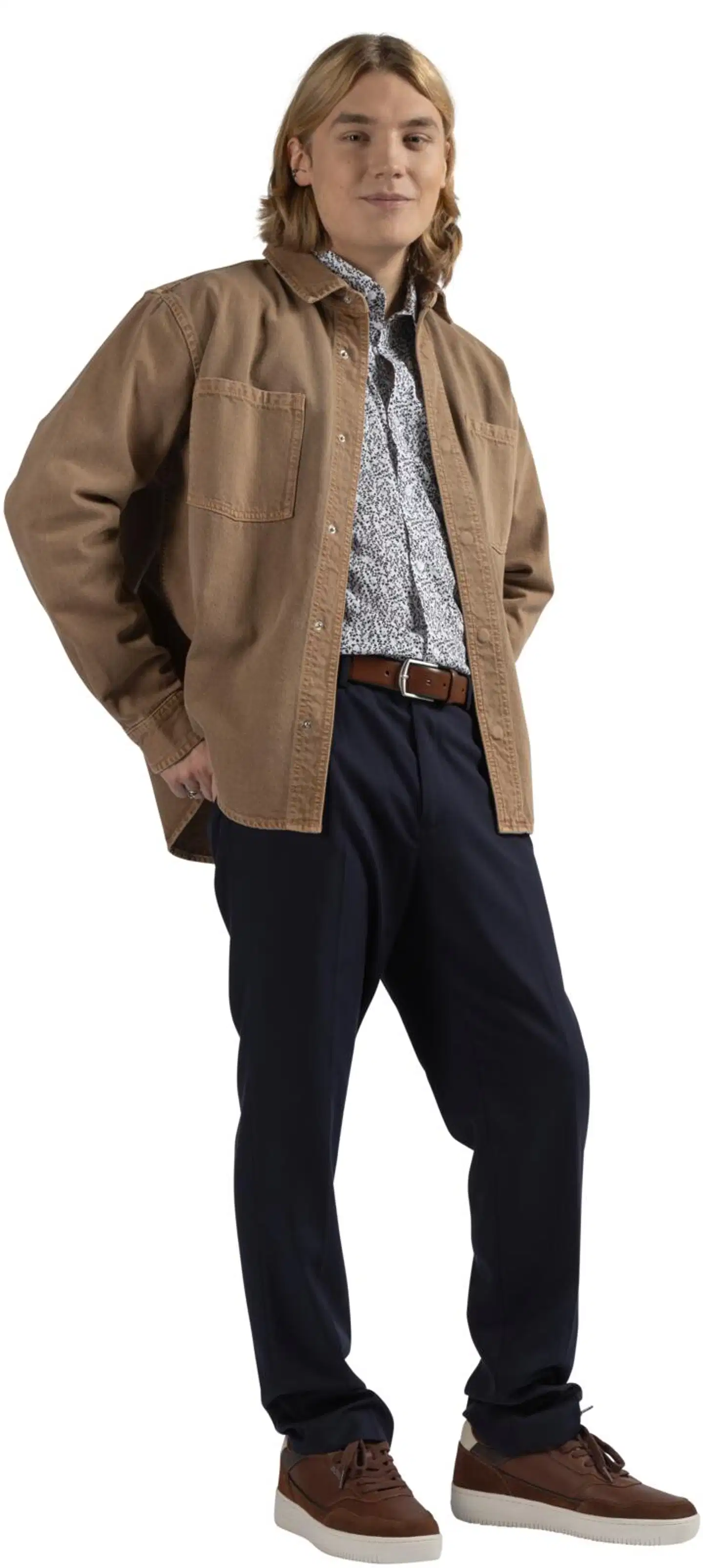 London Fog miesten puvunhousut normaali rf 2020lf2 - Night Sky - 9