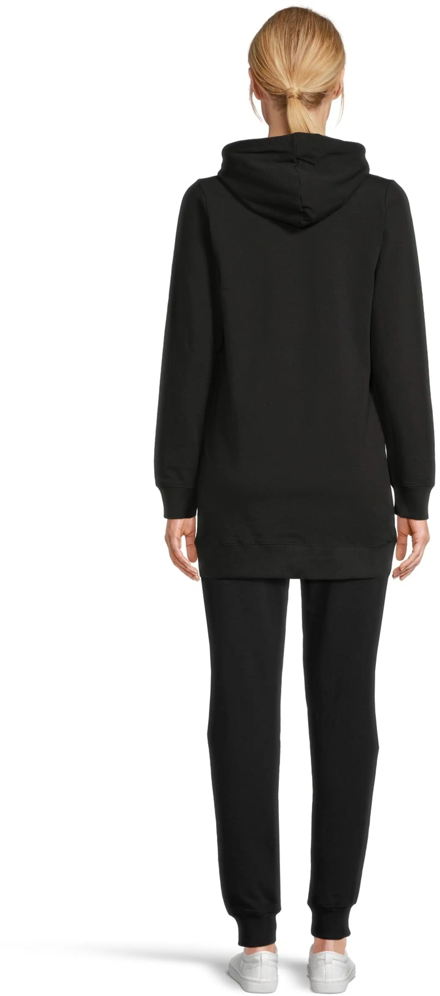 House naisten pitkä collegetakki Terry - MUSTA - 3