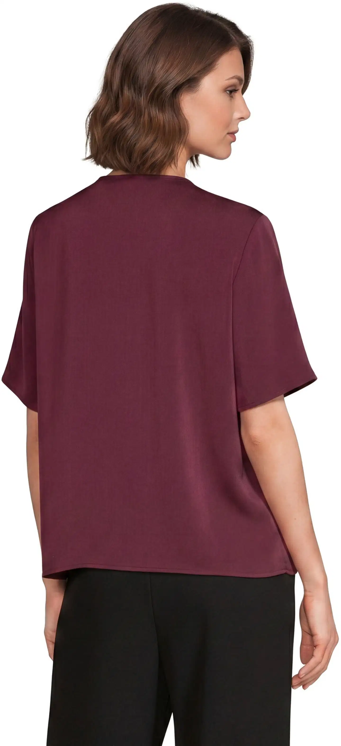 London Fog naisten juhlapusero 228L264031 - wine red - 3
