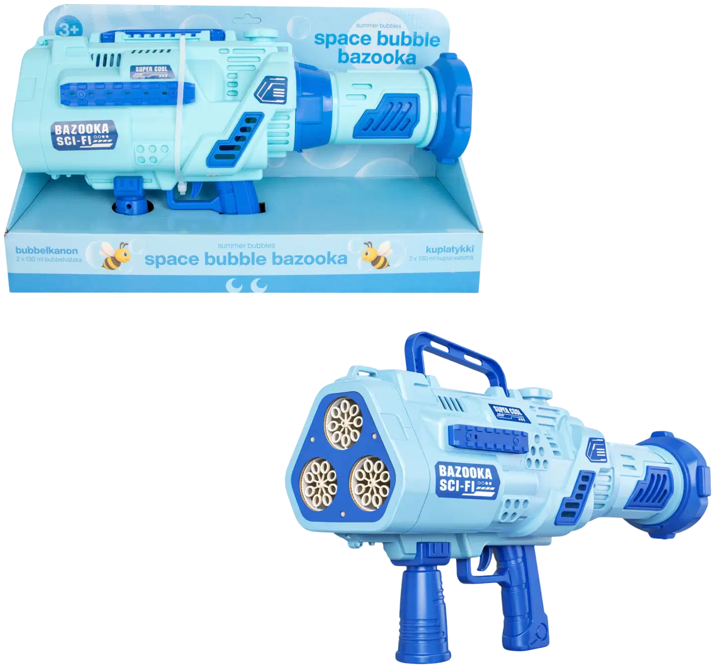 Toyrock Summer Space Bubble Bazooka -Kuplapyssy - 1