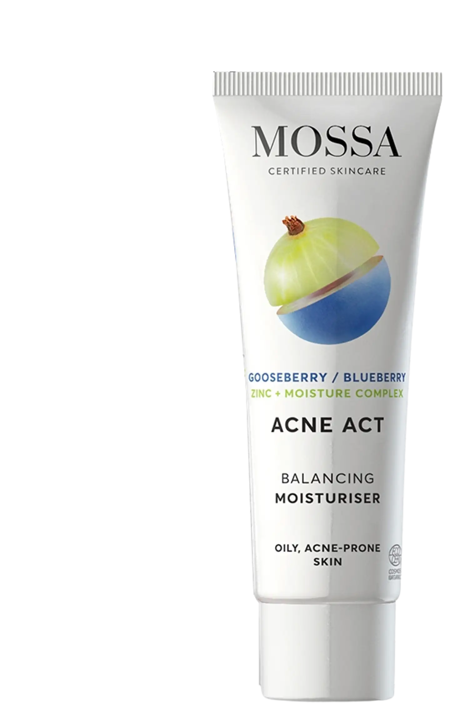 MOSSA Acne Act Kosteusvoide rasvoittuvalle iholle 50ml