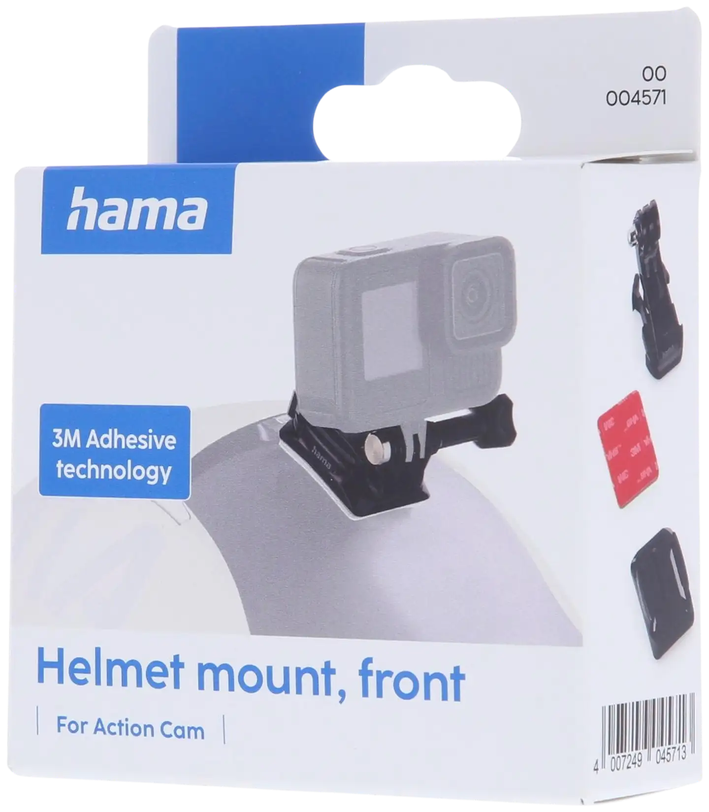 Hama kypäräkiinnike etupuolelle GoPro-kannalla - 4