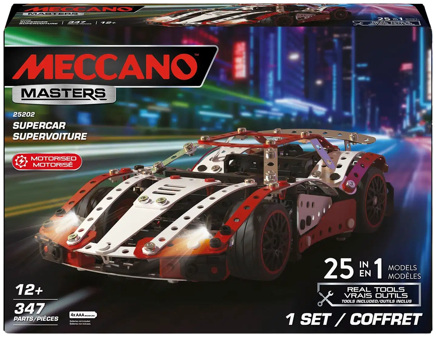 Meccano Multi Model Supercar -rakennussarja - 3