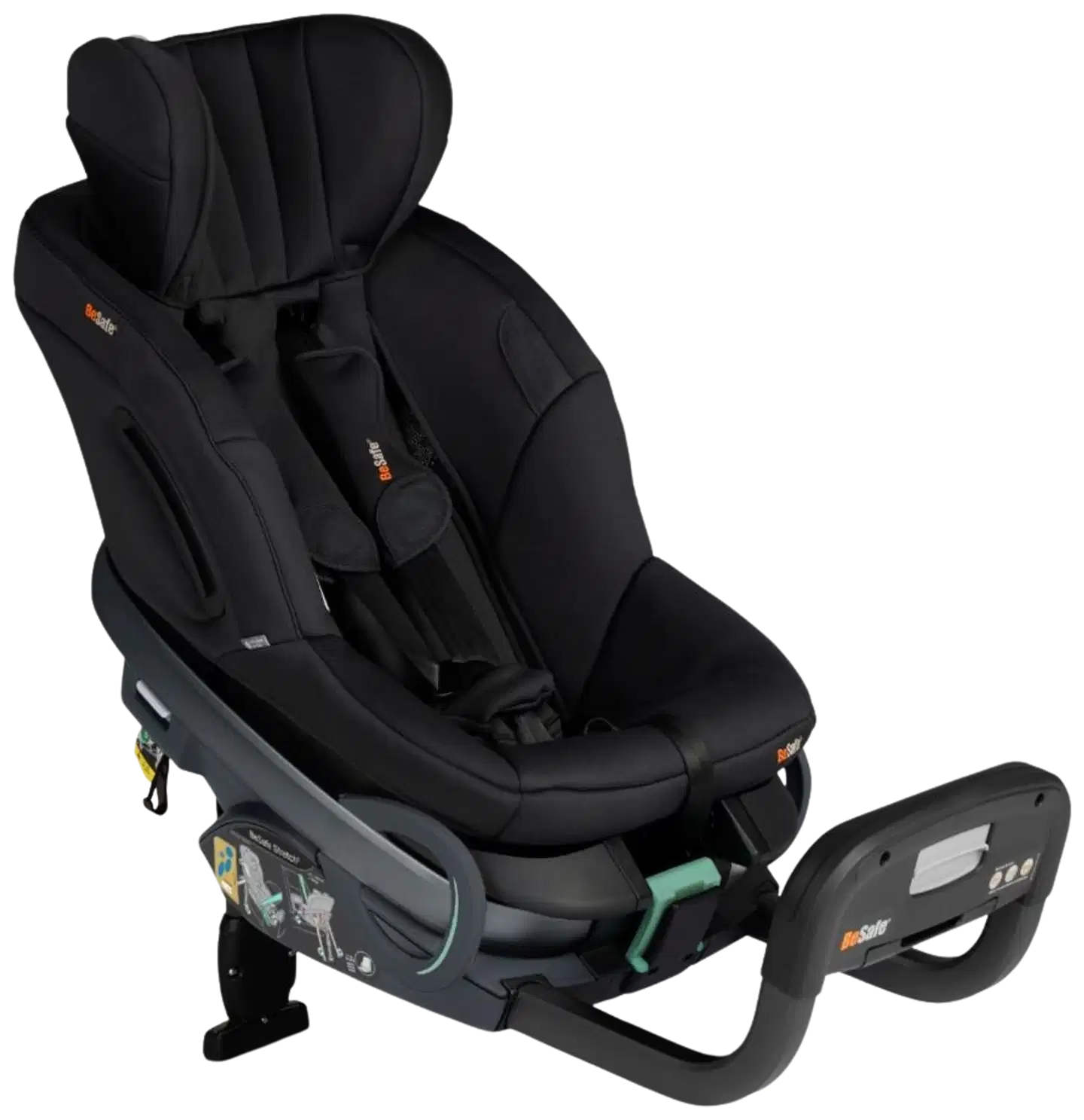 BeSafe turvaistuin Stretch² musta - 2