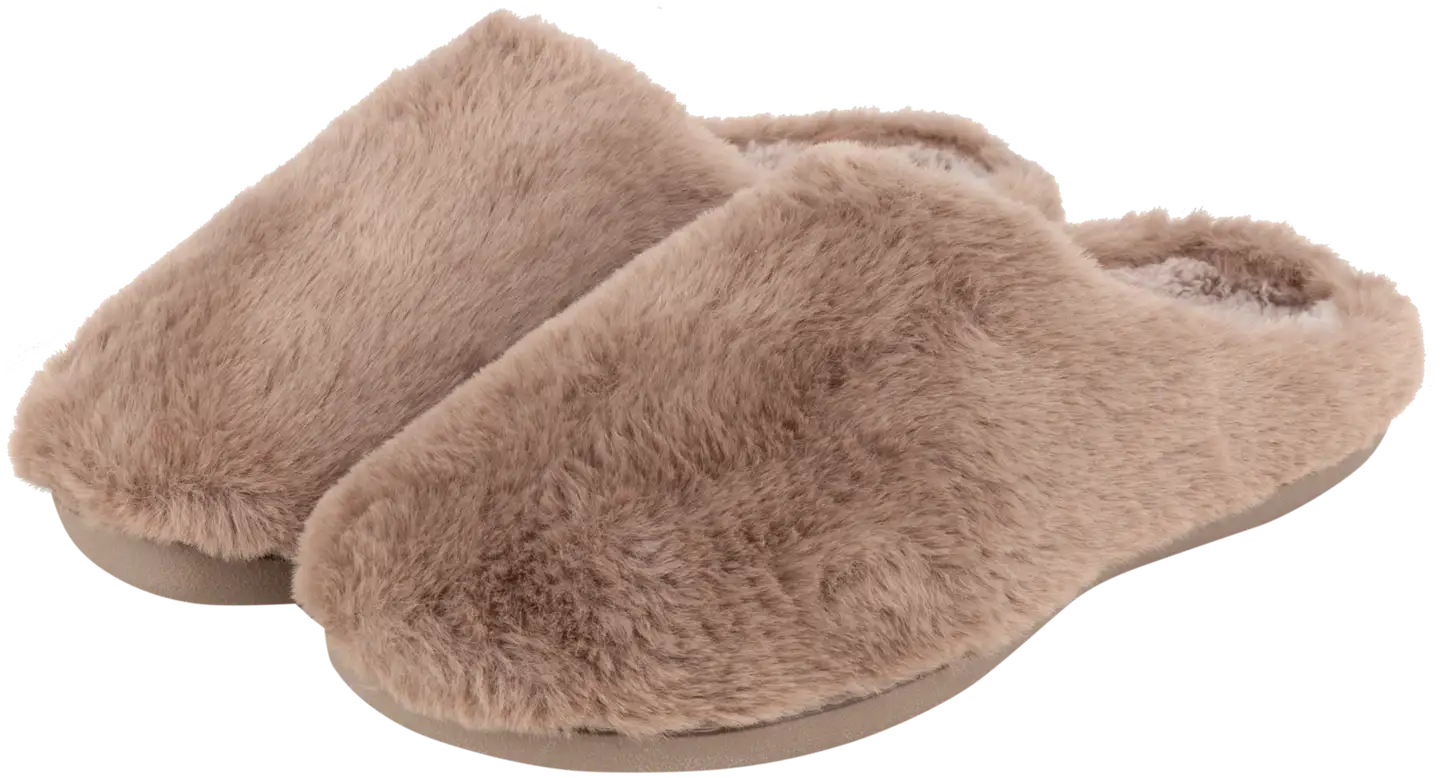 TEX naisten pistokastossut I989894 - Taupe - 1